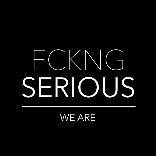 FCKNG SERIOUS logotype