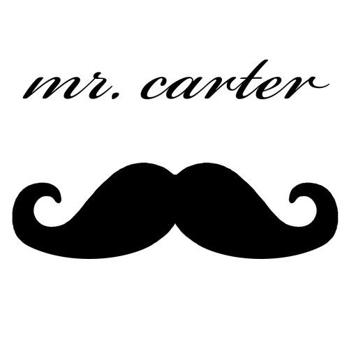 Mr. Carter logotype
