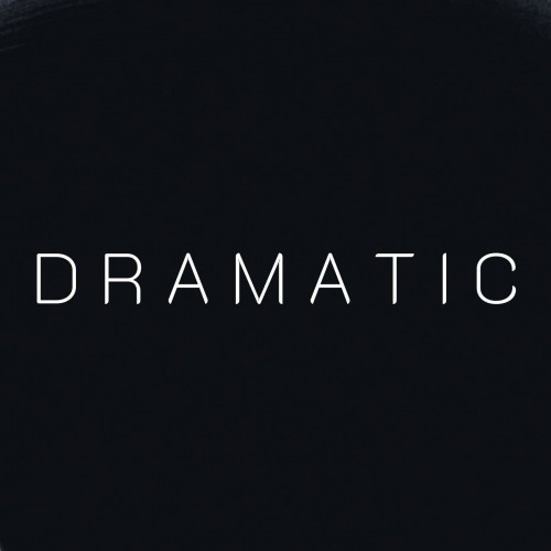 Dramatic logotype