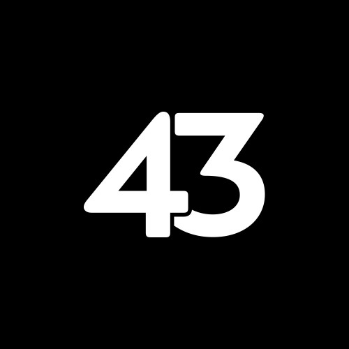 43 Degrees Records logotype