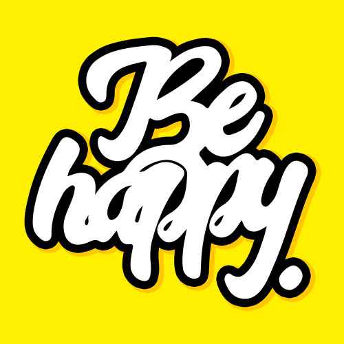 Be happy logotype