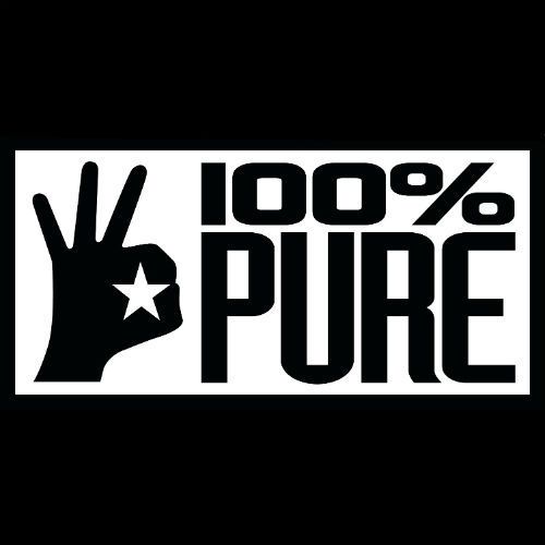 100% Pure logotype