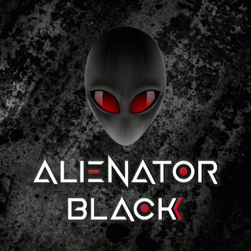 Alienator Black logotype